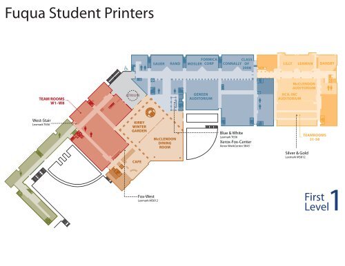 Fuqua Student Printers