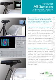 ABIS optimizer Steinbichler Optotechnik - Industrial Technologies