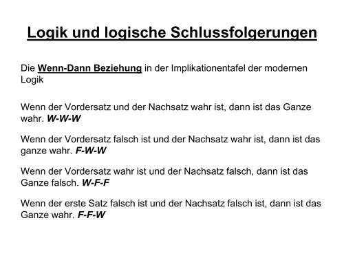 Was ist Logik?