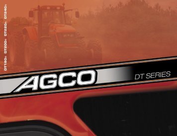 DT180 DT200 DT220 DT240 - AGCO Iron