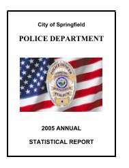 2005 Annual Report - City of Springfield