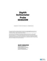 Digitilt Probe Manual - Slope Indicator