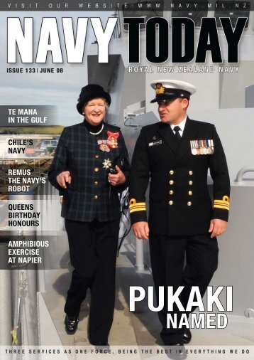 Navy Today June 08 | Issue 133 - Royal New Zealand Navy