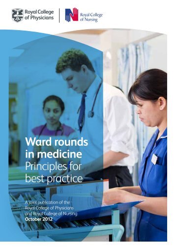 Ward rounds in medicine - Royal College of Physicians