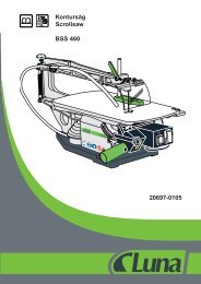 Kontursåg Scrollsaw BSS 460 20697-0105