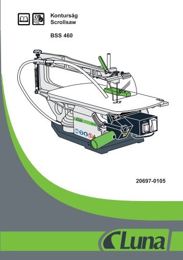 Kontursåg Scrollsaw BSS 460 20697-0105