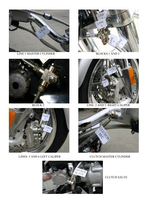 Installation VTX1800R-F3 Complete System. -This kit ... - Galfer Brakes
