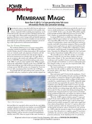 MEMBRANE MAGIC - Pall Corporation