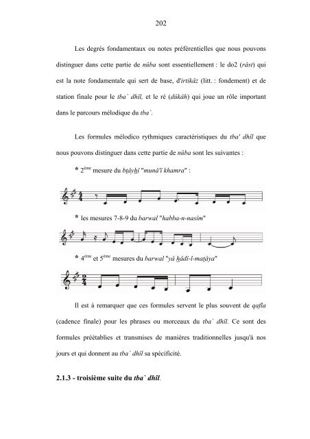 Le répertoire musical de la confrérie religieuse al ... - E-Corpus