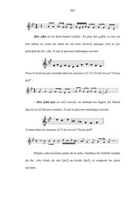 Le répertoire musical de la confrérie religieuse al ... - E-Corpus