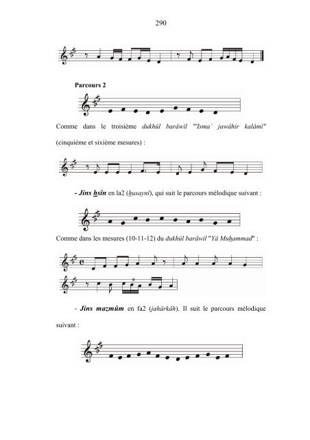 Le répertoire musical de la confrérie religieuse al ... - E-Corpus
