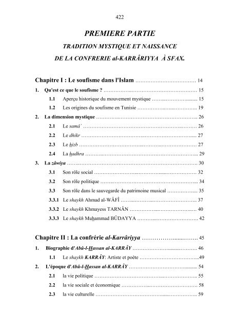 Le répertoire musical de la confrérie religieuse al ... - E-Corpus