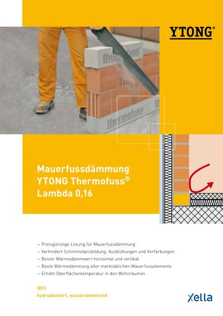 BroschÃ¼re Ytong Thermofuss