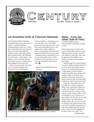 CRCA News July 2005 - Century Road Club Association