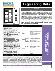 Engineering Data - Paso Sound Products