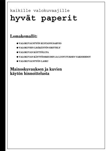 hyvÃ¤t paperit