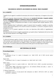 CAPITOLATO SPECIALE D'APPALTO ESECUZIONE DEL ... - ASP RC