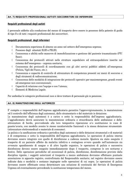 CAPITOLATO SPECIALE D'APPALTO ESECUZIONE DEL ... - ASP RC