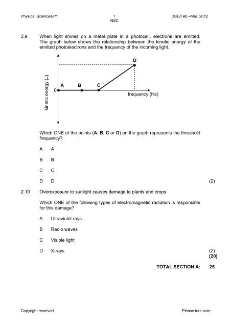 graad 12 national senior certificate grade 12 - Department of Basic ...