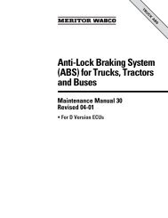 Anti-Lock Braking System (ABS) for Trucks, Tractors and Buses