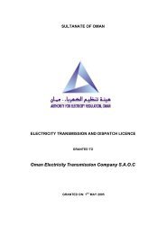 Oman Electricity Transmission Company S.A.O.C - Authority for ...