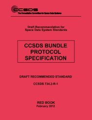 CCSDS 734.2-R-1, CCSDS Bundle Protocol Specification (Red ...