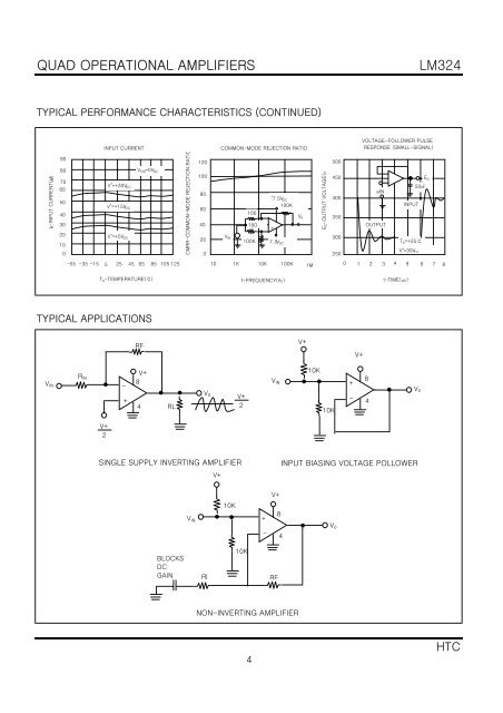 QUAD OPERATIONAL AMPLIFIERS LM324