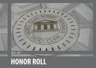 Honor Roll. - Robert College