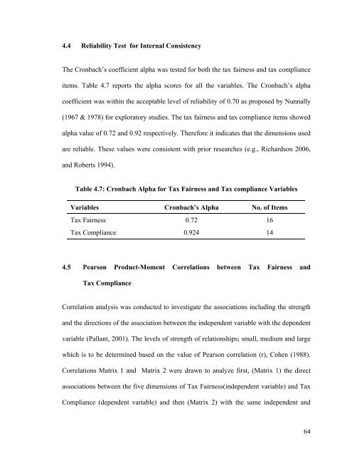 1 CHAPTER 1: INTRODUCTION 1.0 Chapter ... - DSpace@UM