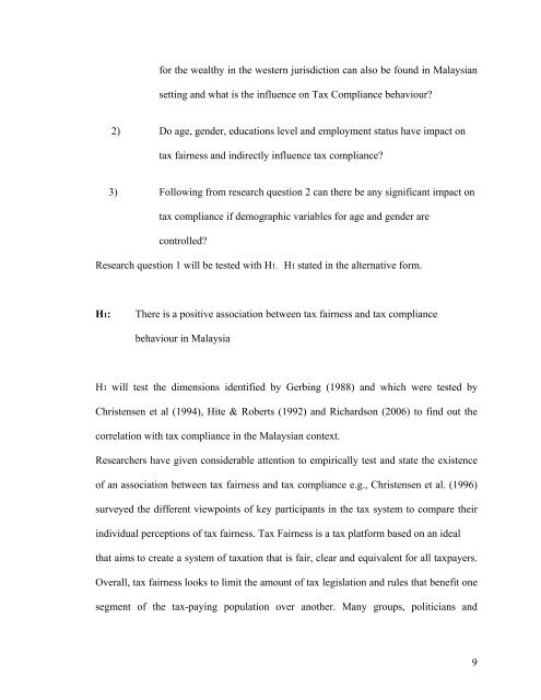 1 CHAPTER 1: INTRODUCTION 1.0 Chapter ... - DSpace@UM