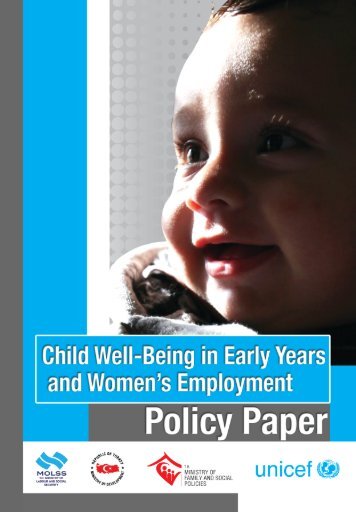 Child Well-Being in Early Years and Women's Employement Policy ...
