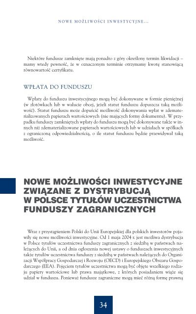 Poradnik Inwestora - Jak wybraÄ fundusz inwestycyjny - Fundacja ...