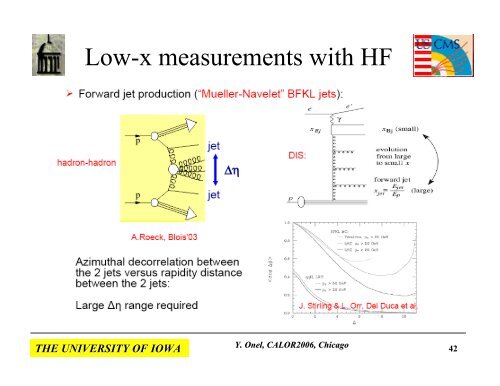 Radiation-Hard Quartz Cerenkov Calorimeters - The University of Iowa