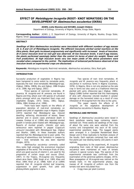 a root- knot nematode - Zoo-unn.org