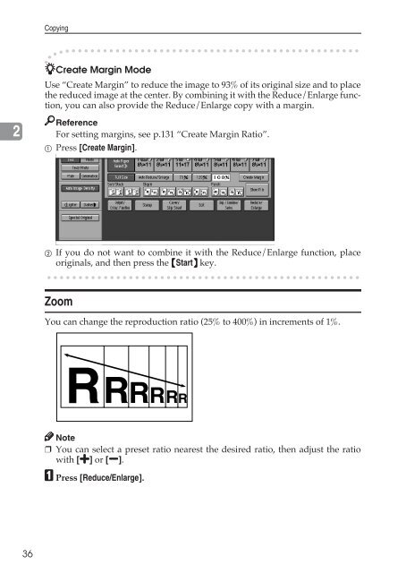 Copy Reference Guide - Zoom Imaging Solutions, Inc