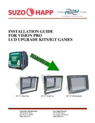 installation guide for vision pro lcd upgrade kits/igt games