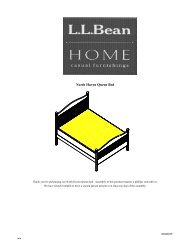 North Haven Queen Bed.pdf - L.L. Bean