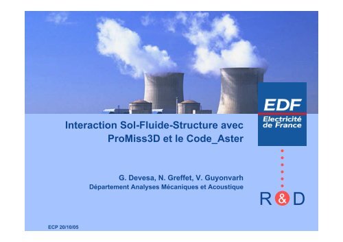 Interaction Sol-Fluide-Structure avec ProMiss3D et le Code_Aster