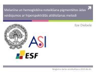 MelanÄ«na un hemoglobÄ«na noteikÅ¡ana pigmentÄtos Ädas ...