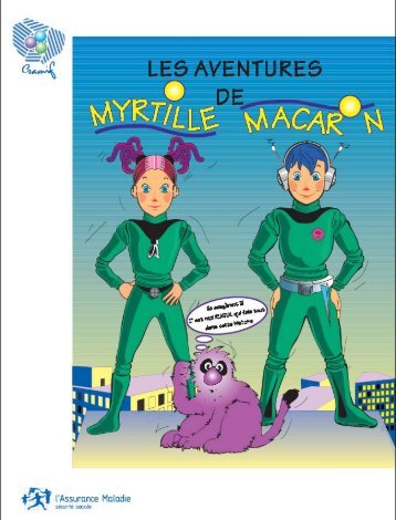 Les aventures de Myrtille et Macaron >> document en pdf - pipades