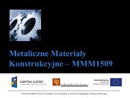 Metaliczne materiaÅy konstrukcyjne