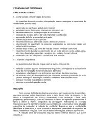 Programa das Disciplinas [PDF] - Vestibular UFSC/2010