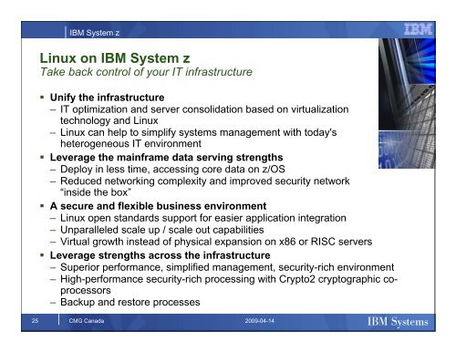 IBM Systems - z/VM - IBM