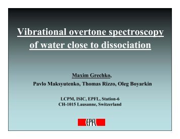 Vibrational overtone spectroscopy of water close to dissociation
