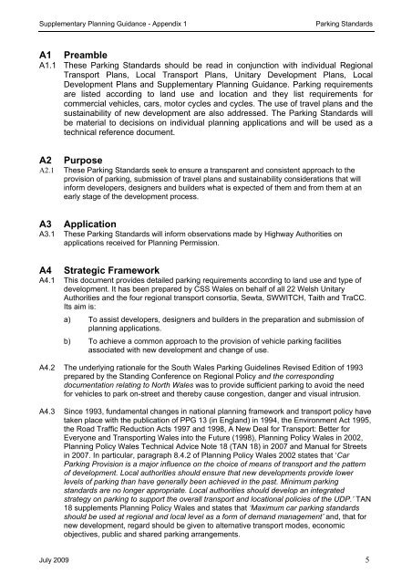 CAR PARKING STANDARDS PART 1 OF 2 SAFONAU PARCIO ...