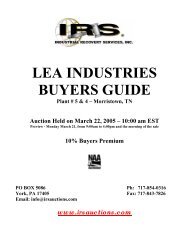 Buyer's Guide - IRS Auctions!