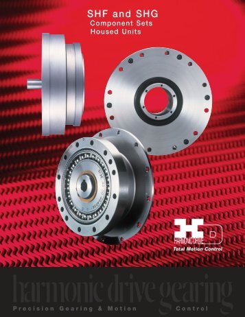 SHF and SHG - Harmonic Drive LLC