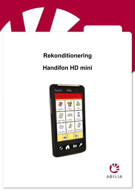 Rekonditionering Handifon HD mini - Abilia