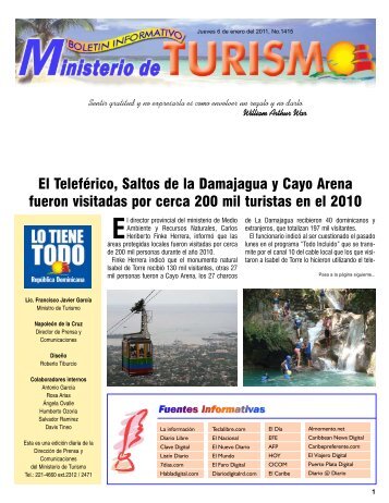 RESUMEN DE NOTICIAS 6-1-2011promo.qxd - Ministerio de Turismo