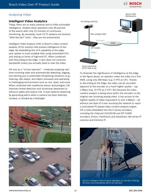 Bosch Video Over IP Product Guide 2011 - Use-IP